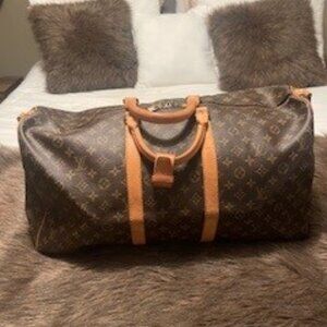 Louis Vuitton Keepall Bandouliere 55 Duffel Bag 💼